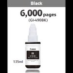 Canon 0663C001 GI-490 BK Siyah Mürekkep 6000 syf
