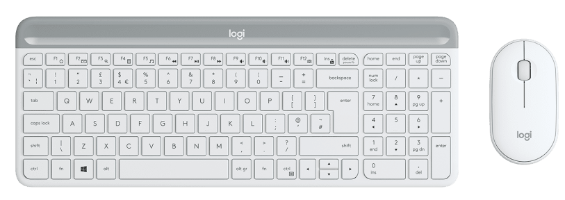 Logitech MK470 ince Kablosuz Set Beyaz 920-009436