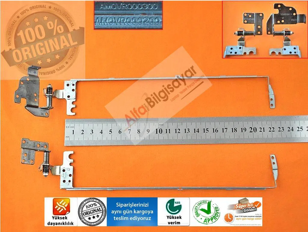 Acer Aspire E1-572G-54204G50Mnkk  menteşe Takımı Sağ Sol Orjınal Sıfır