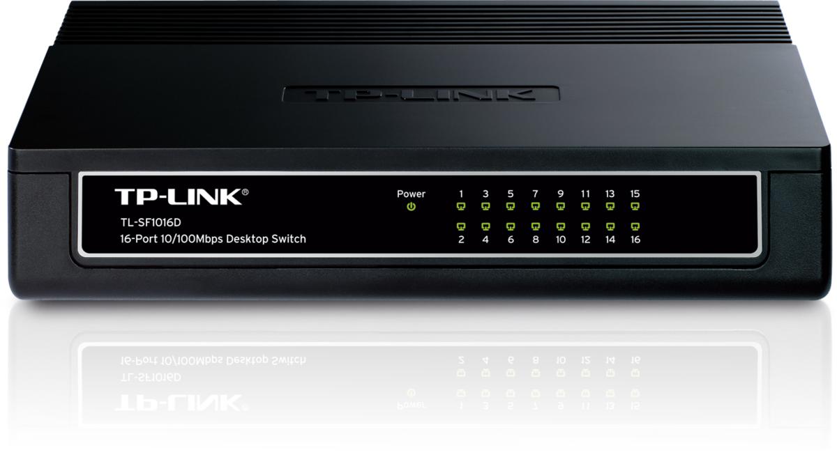 Tp-Link TL-SF1016D 16 Port 10/100 Mbps Switch