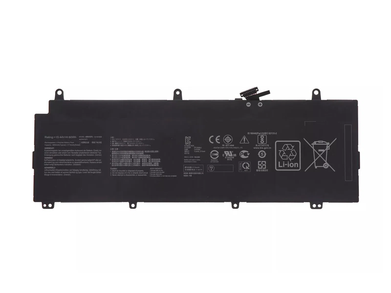 RETRO Asus C41N1828 Notebook Bataryası - 60Wh