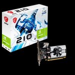 MSI N210 1GB GDDR3 Vga Dvi Hdmi 64Bit Low Profile
