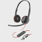 Poly Blackwire 3325 USB Stereo Mikrofonlu Kulaklık
