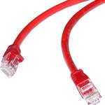FLAXES FNK-6003K CAT6 30CM 23AWG KIRMIZI NETWORK KABLO