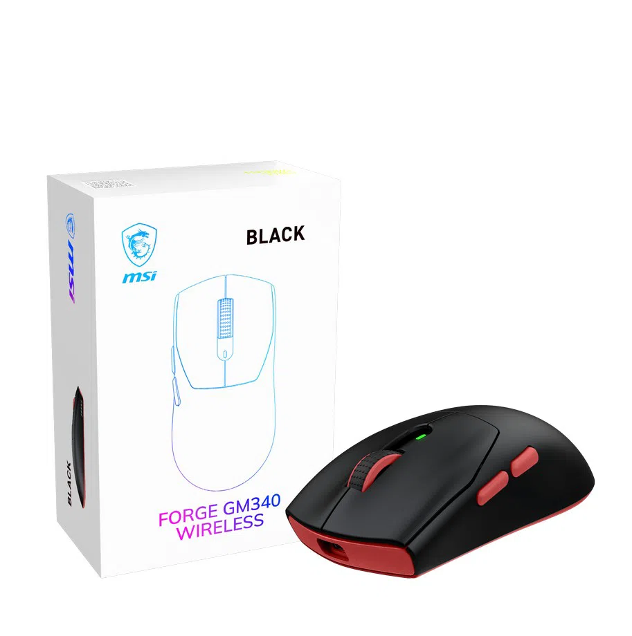 MSI Forge GM340 Gaming Mouse Siyah