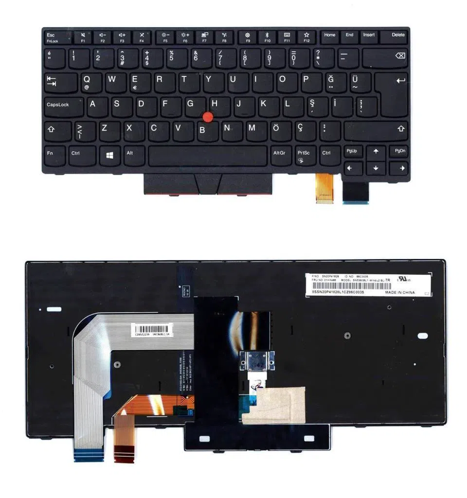 lenovo SN20L72808, WIDBL-84US Klavye Tuş Takımı