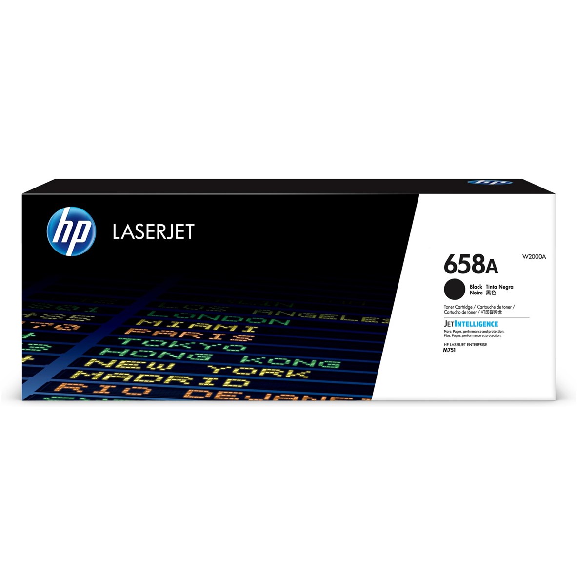 HP W2000A (658A) Siyah Laserjet Toner
