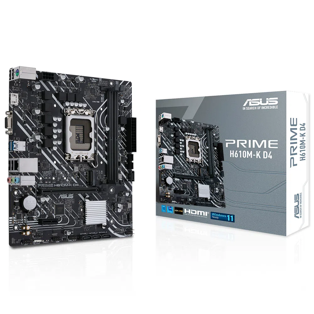 ASUS Prime H610M-K D4 LGA1700 DDR4 mATX Anakart