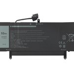 RETRO Dell Latitude 9510 Notebook Bataryası - Ver.1 - 4 Cell