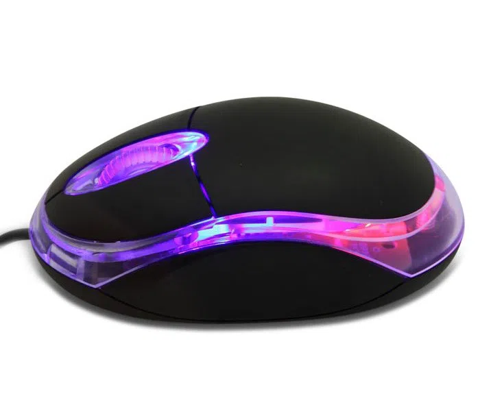 Everest KM-6809 Usb Siyah Mavi Işıklı Optik Mouse