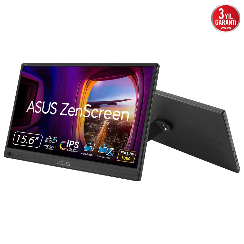 Asus ZenScreen MB169CK 15.6" IPS Full HD 60hz Taşınabilir Monitör