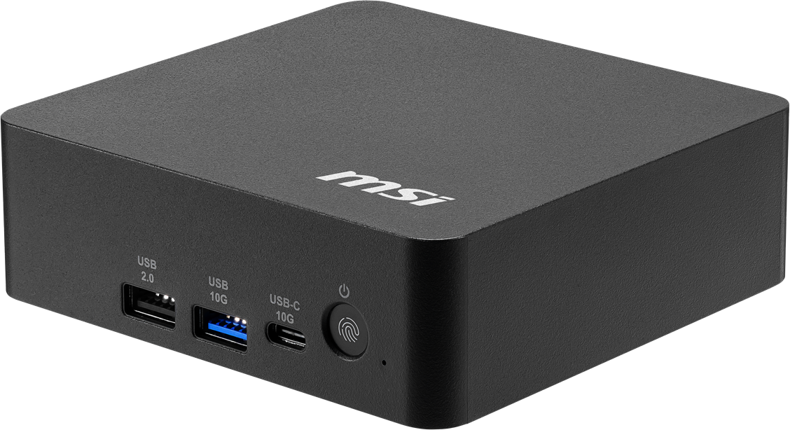 MSI Cubi NUC AI+ 3MG Barebone Mini PC (RAM/Disk Yok)