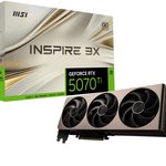 MSI VGA RTX 5070 TI 16G INSPIRE 3X OC
