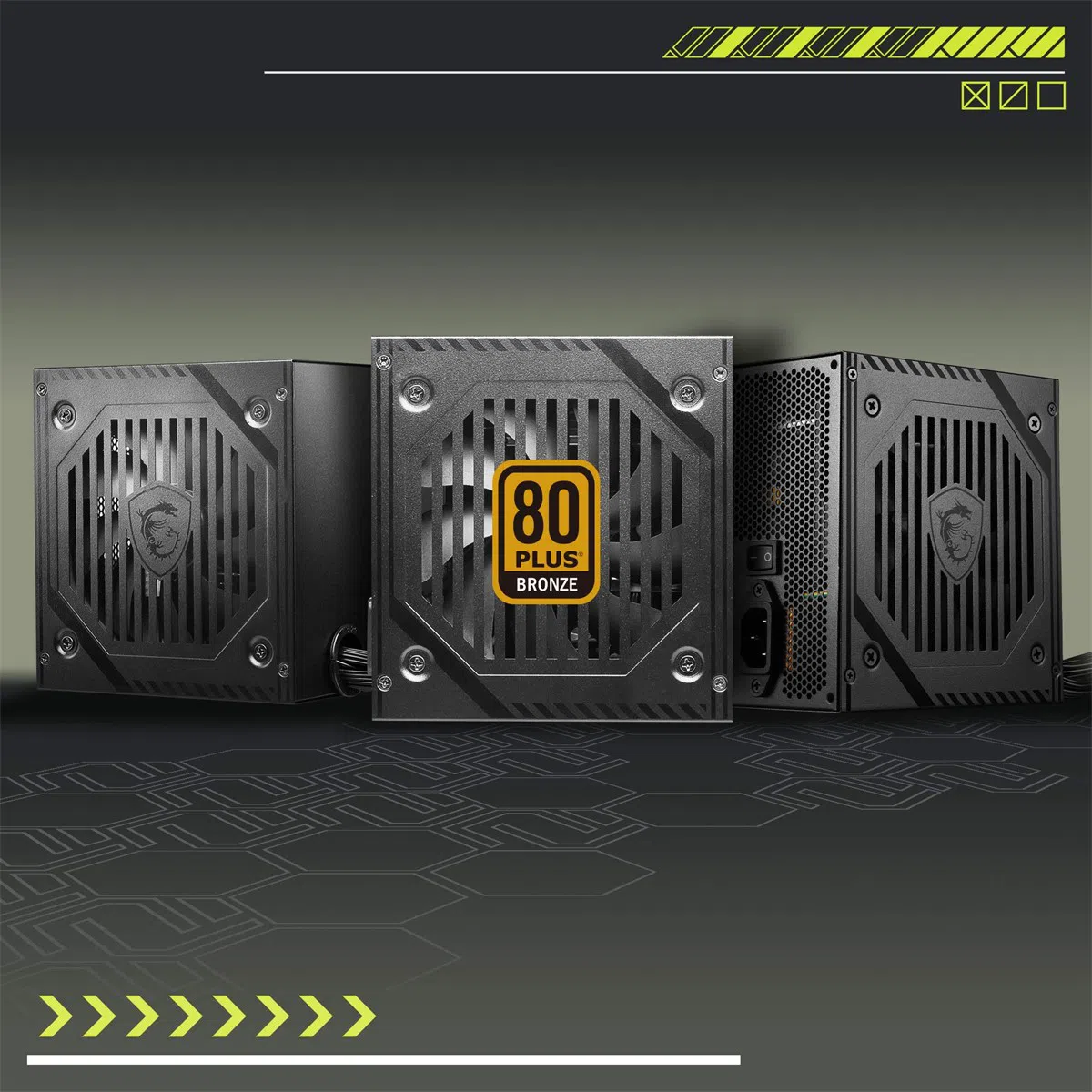 MSI MAG A650BNL 650W 80+ Bronze Güç Kaynağı