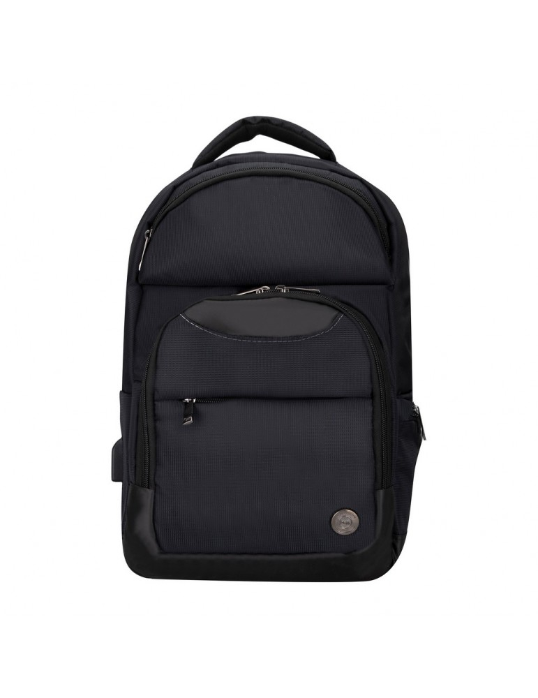 PLM MONZA NOTEBOOK SIRT ÇANTASI SİYAH 15.6"