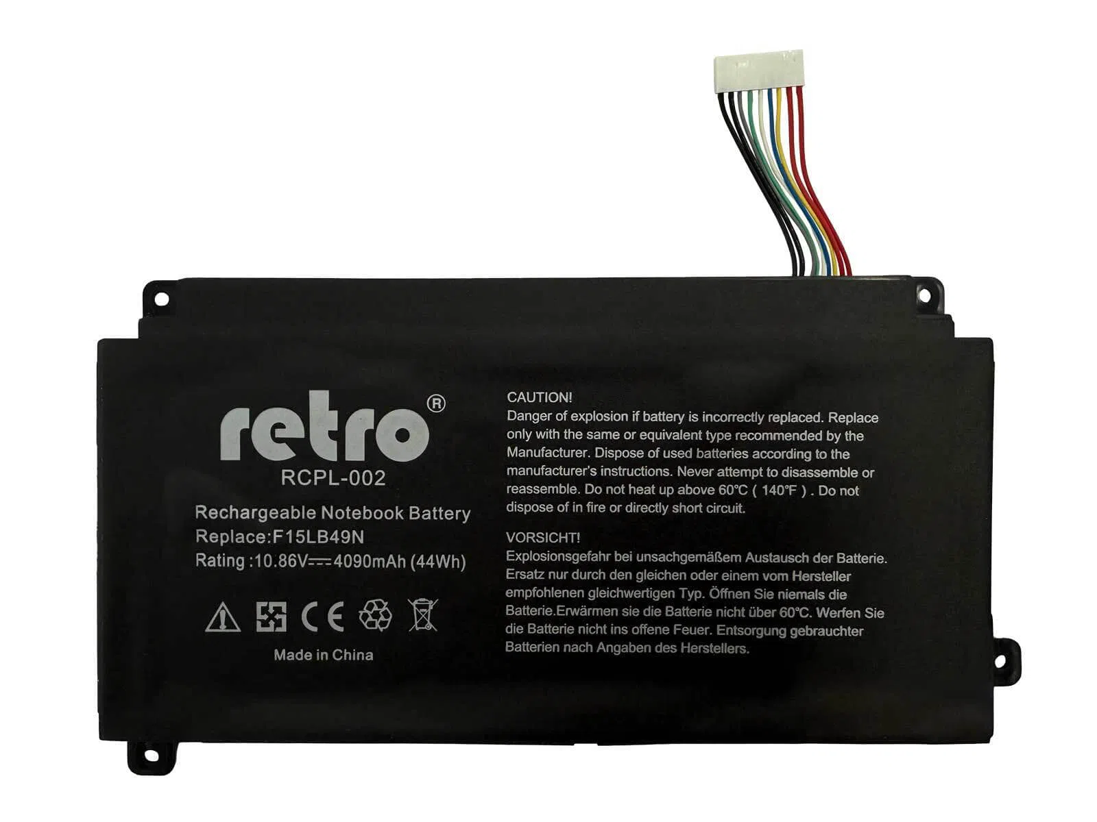 Retro Casper Nirvana F600 F15LB49N Notebook Bataryası 3 Cell 44wh