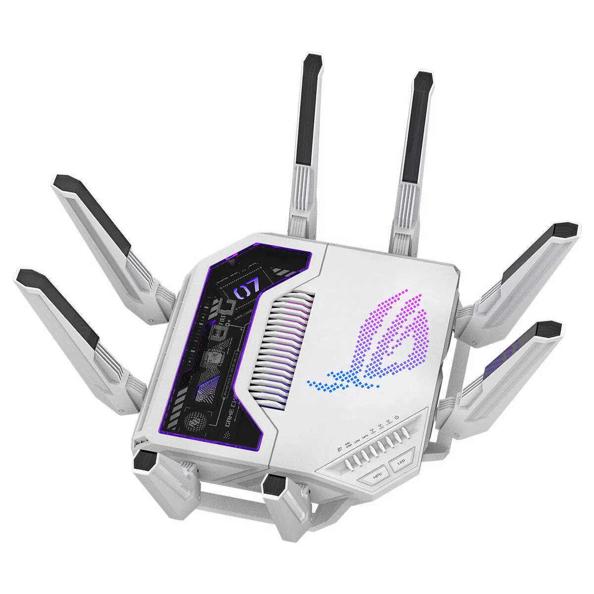 ASUS ROG Rapture GT-BE19000AI Wi-Fi 7 Gaming Router Beyaz