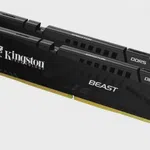 Kingston Fury Beast 16GB (2x8) DDR5 5600 MHz Bellek (KF556C36BBEK2-16)