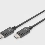 Digitus DisplayPort Kablo 2 m Siyah 4K