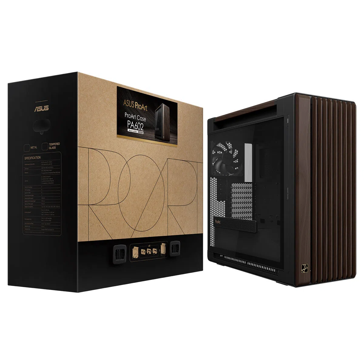 ASUS ProArt PA602 Walnut Wood TG PWM Kasa