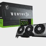 MSI GeForce RTX 5070 Ventus 3X 12G Ekran Kartı