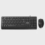 Everest KM-619 Kablolu Q Türkçe Klavye Mouse Set Siyah