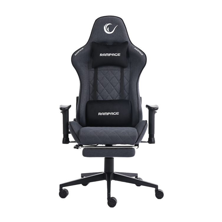 Rampage KL-R29 Myth Pro Kumaş Oyuncu Koltuğu Gri