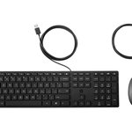 HP 320MK Kablolu Set Siyah (9SR36AA)