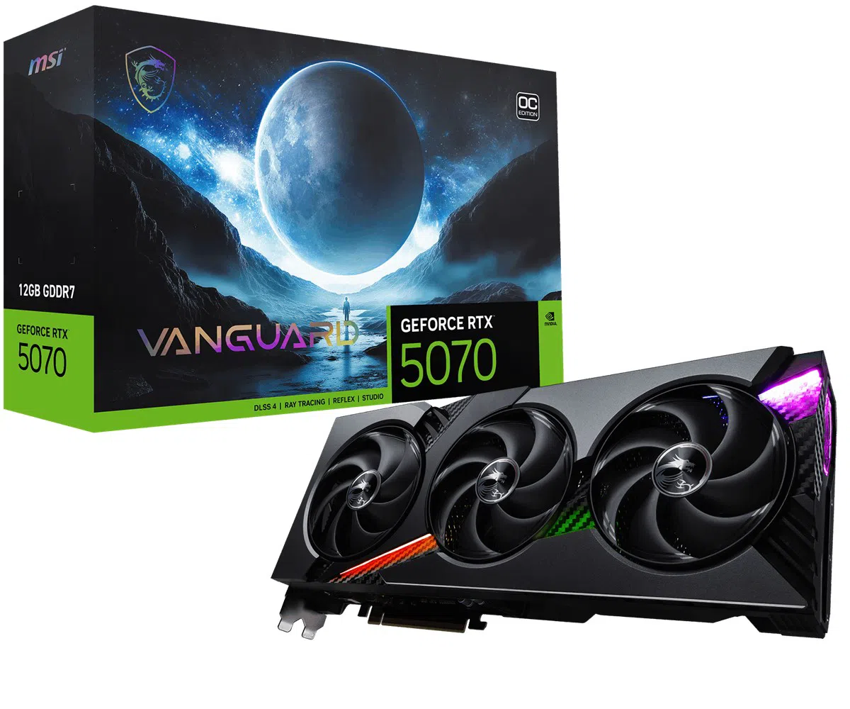 MSI VGA GEFORCE RTX 5070 12G VANGUARD OC