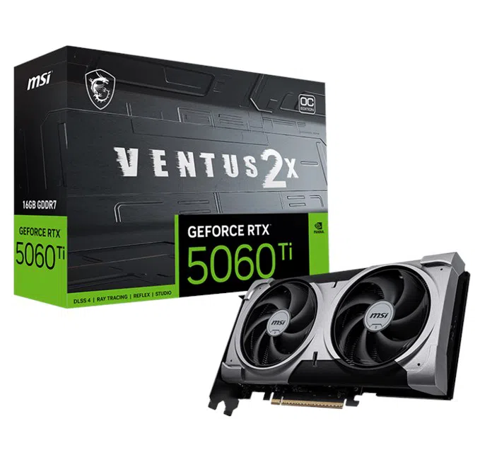 MSI VGA RTX 5060 TI 16G VENTUS 2X PLUS