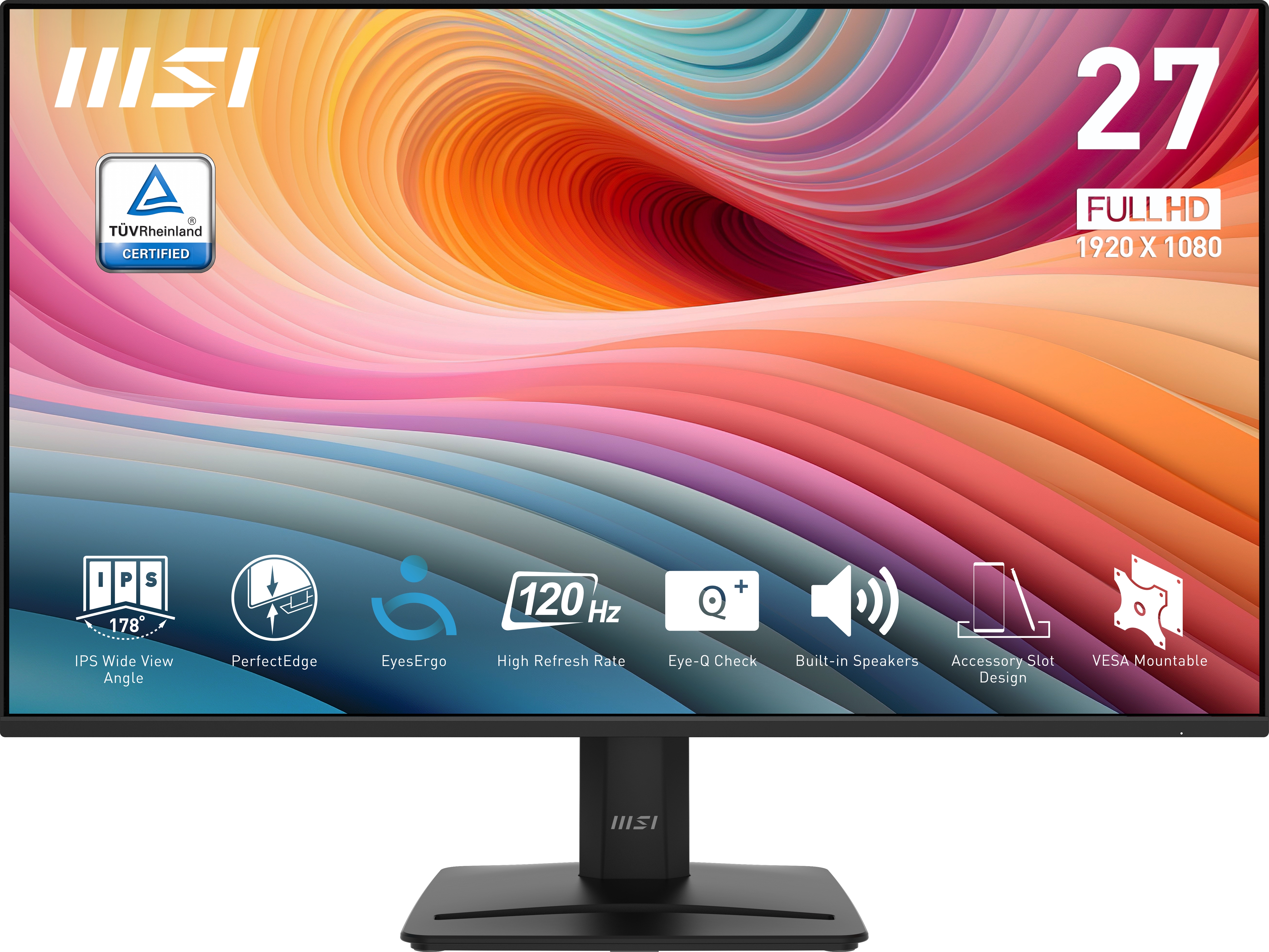 27 MSI PRO MP275 E2 MONITOR