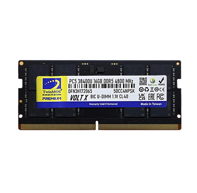 TwinMOS 16GB DDR5 4800MHz (TMD516GB4800S40) (NB)