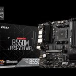 MSI B550M Pro Vdh Wifi AM4 Ryzen DDR4 Vga Hdmi Dp