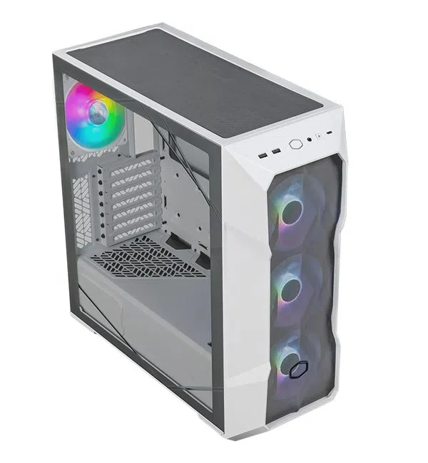 Cooler Master MasterBox TD500 V2 ARGB Beyaz ATX Kasa (850W 80+ PSU'lu)