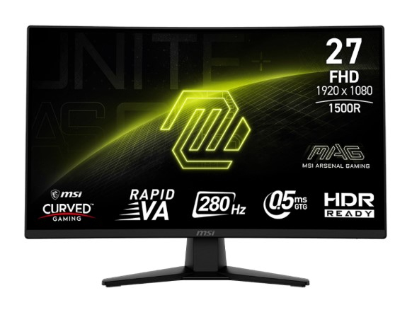 27 MSI MAG 274CXF MONITOR