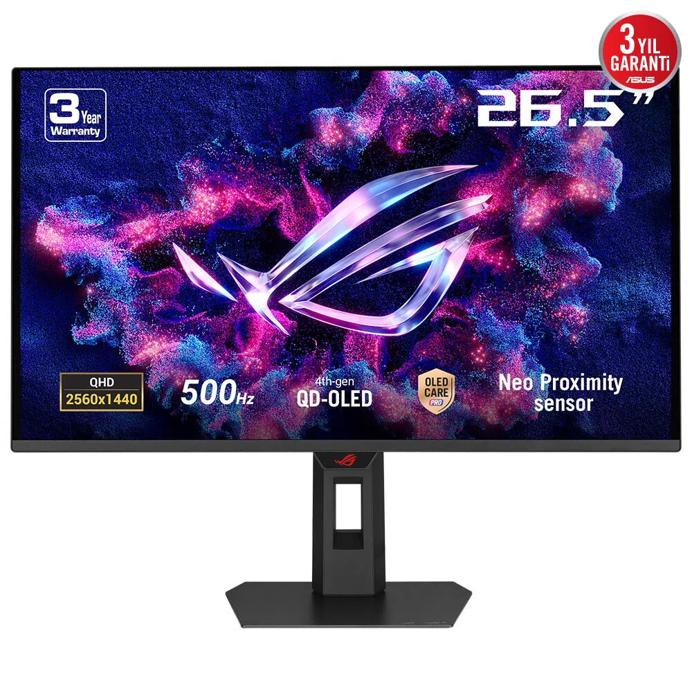 ASUS ROG Strix XG27AQDPG 27" QD-OLED 500Hz Monitör