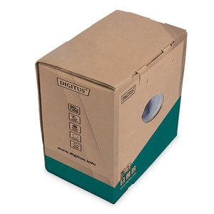 Digitus Cat6 Mor UTP Top Kablo Saf Bakır (305m)