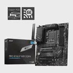 MSI Pro B760-P Wi-Fi DDR4 LGA1700 Anakart