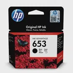 HP 3YM75AE Siyah Mürekkep Kartuş (653)
