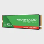WD Green SN3000 500GB M.2 NVMe SSD (5000/4100)