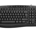 FRISBY FK-4820QU MULTIMEDYA Q KLAVYE USB KABLOLU SİYAH