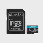 Kingston 512GB Canvas Go Plus microSD Gen4