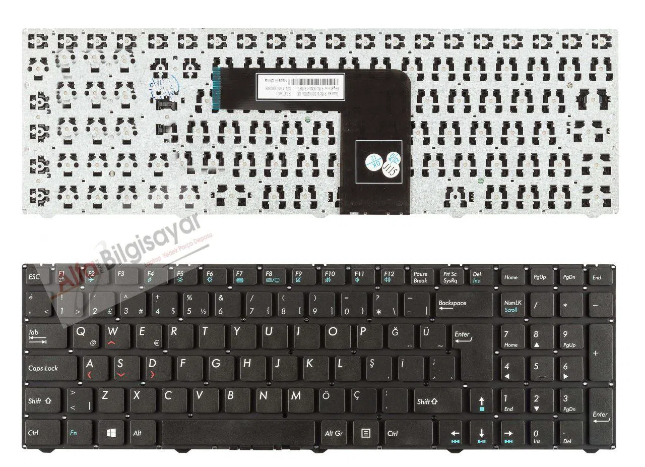 Casper D15 D15D PG-D15 C300 C3A C500 C510 C5A C5D C5K Klavye