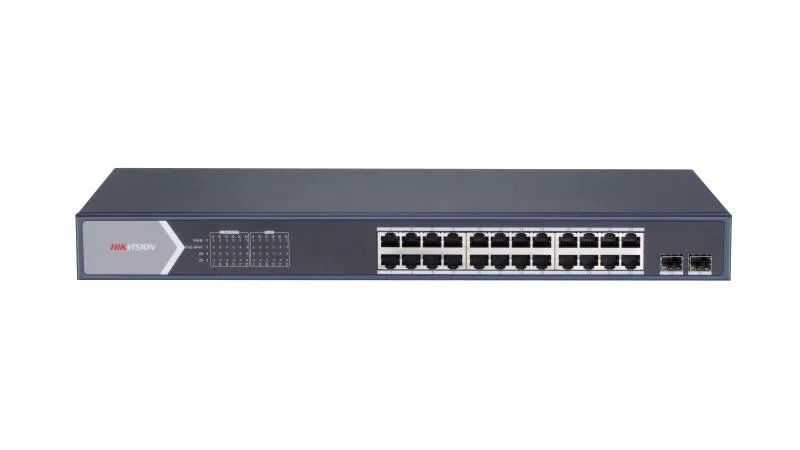 Hikvision DS-3E1526P-SI 24 Port Gigabit 370W PoE Switch