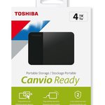 Toshiba Canvio Ready 4TB Usb 3.2 Gen1 HDTP340EK3CA