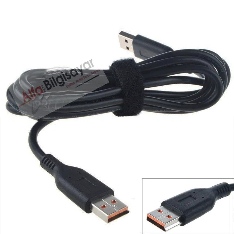 Lenovo 5A10G68671, 5A10J40303, 5A10J40305  Adaptör Şarj Kablosu Ek Kablo 1.Kalite A++