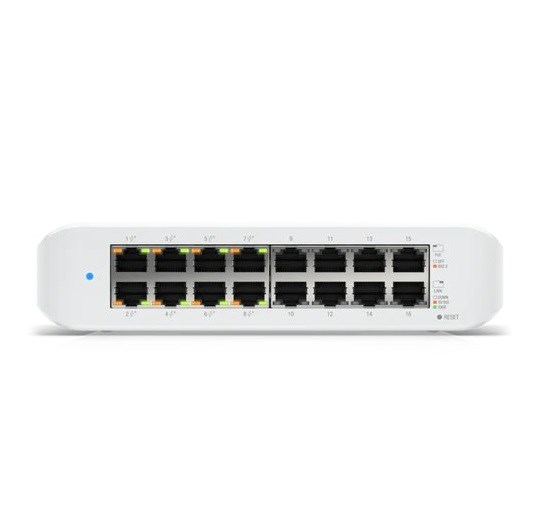 Ubiquiti UniFi USW Lite 16 PoE Switch (8 PoE Port)