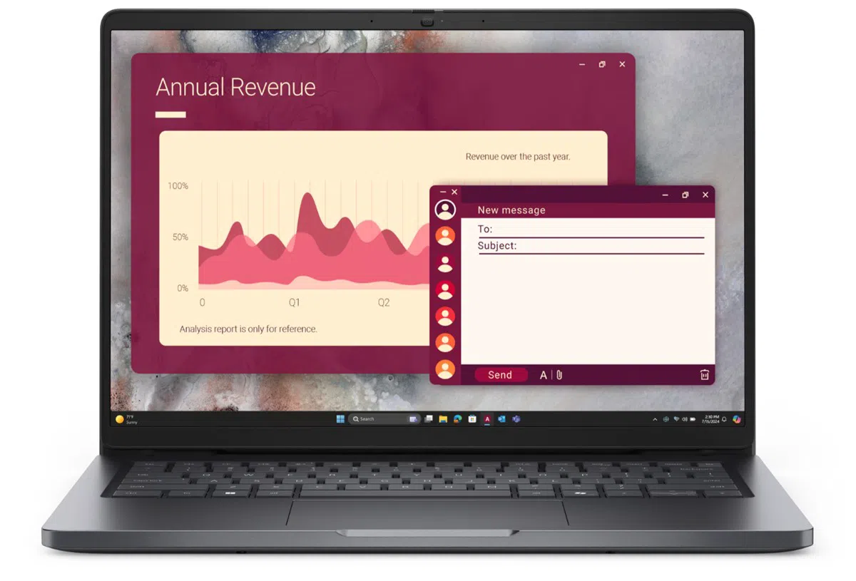 Dell Pro 14 Core Ultra 7-255U 32GB 512GB Ubuntu Notebook