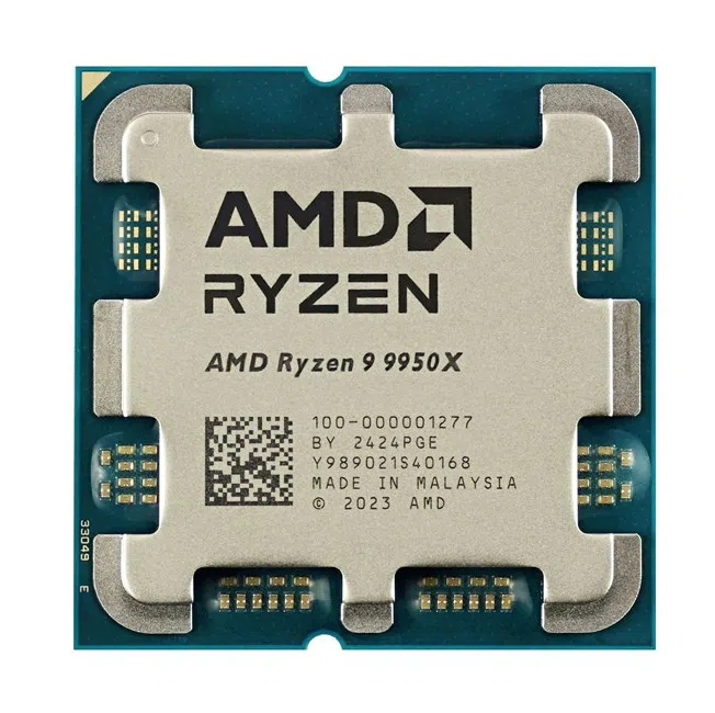 Amd Ryzen 9 9950X AM5Pin 170W Fansız (Tray)