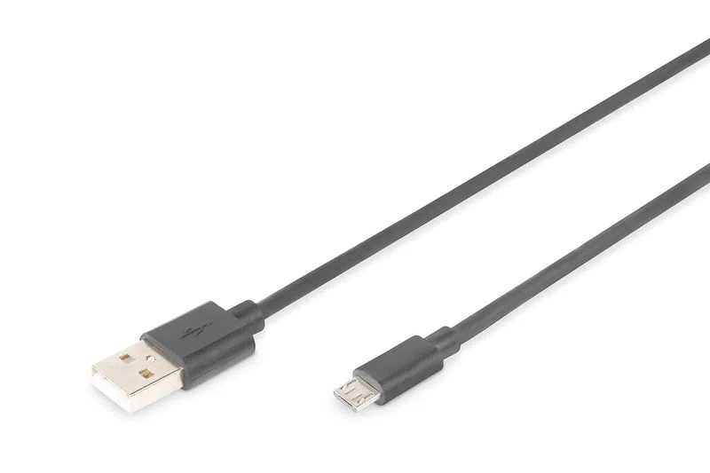 Digitus USB 2.0 - Micro B Kablo Siyah (1m)